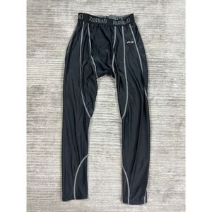 RedHead Leggings Men M Black Compression Base Layer Pants AXE Contrast Stitching